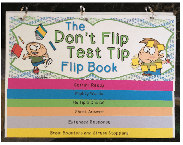 Make test prep fun and easy with this engaging test tip flip book. Your students will enjoy creating the interactive book and reading and responding to tips; I know mine do! The best part is that they are having fun, while gaining lifelong skills necessary for success! 