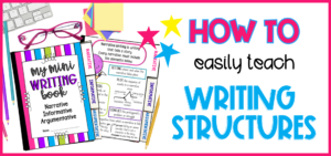 writing structures can be easy to teach if you have this tool