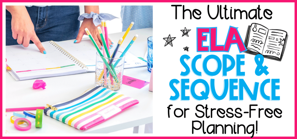 The Best Middle School ELA Scope and Sequence 1 The Best Middle School ELA Scope and Sequence 1