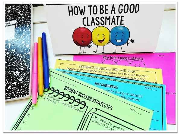 New to Middle School ELA? 10 Helpful Back-to-School Tips for ELA Teachers 1 Back to school stations for middle school ela classes.