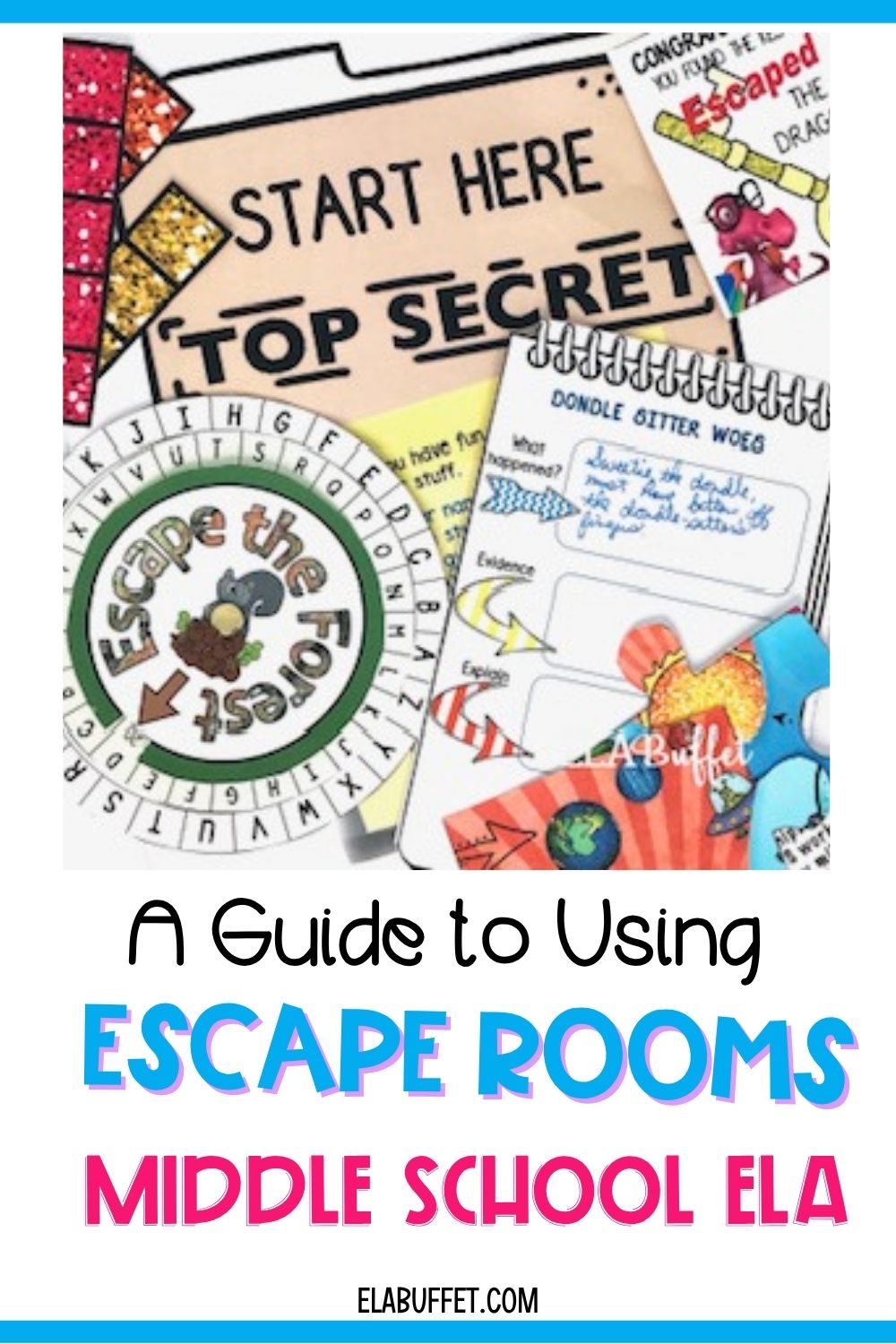 Home 6 A guide to making an educational escape room for middle school ELA